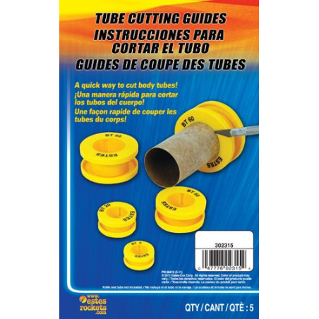 Estes Tube Cutting Guides
