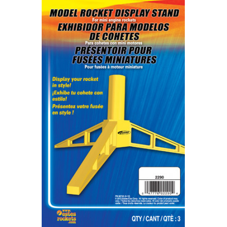 Estes rocket display stand 14 mm
