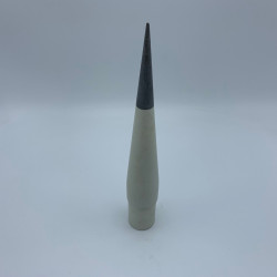 Fiberglass 1.6" (38mm) Filament Wound Composite Tip