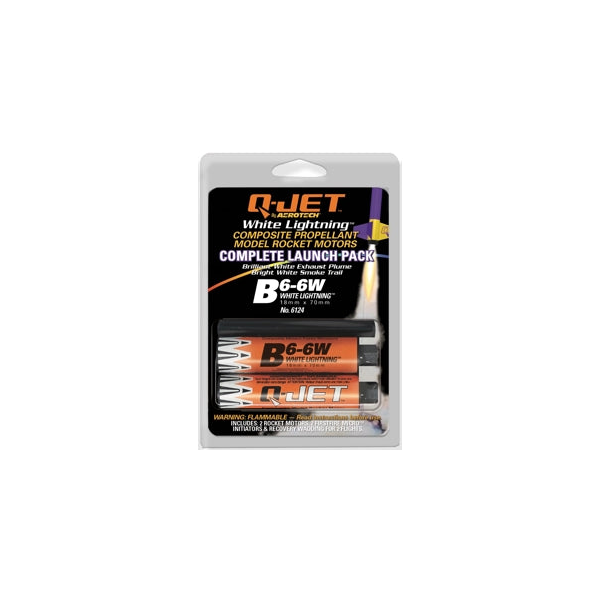 Quest Q-Jet™ B6-6W White Lightning Complete 2-Motor Launch Pack - Q6124