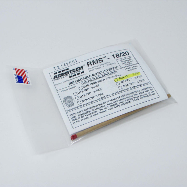 AeroTech D24-4T RMS-18/20 Reload Kit (3 Pack) - 42404